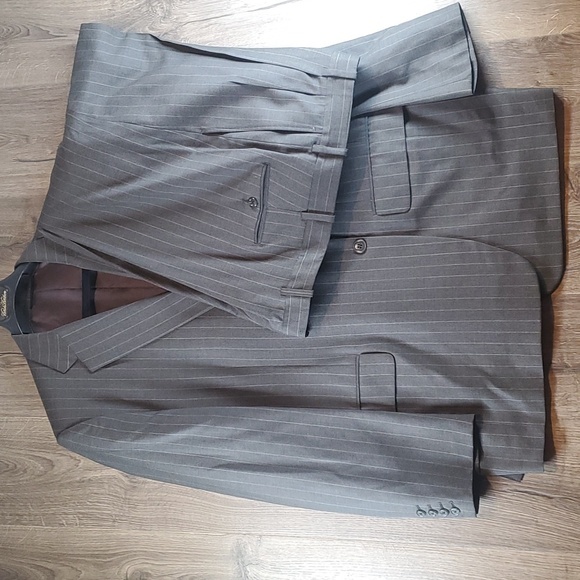 Tom James Suits & Blazers Custom Tom James Royal Classic Gray Chalk